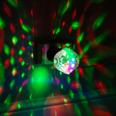 Световой прибор «Двойной диско-шар» 7 см