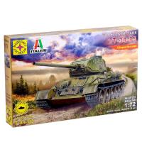 Сборная модель «Советский танк Т-34-85» (1:72)