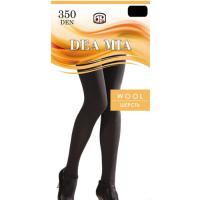 Колготки женские DEA MIA WOOL 350 ден цвет чёрный, р-р 5