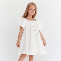 Платье детское KAFTAN "Cute", р. 30 (98-104), белый