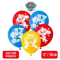 Воздушные шары "Paw patrol", Щенячий патруль (набор 5 шт) 12 дюйм