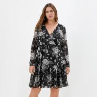 Платье женское MIST plus-size, р.58, черный