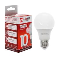 Лампа светодиодная IN HOME LED-A60-VC, Е27, 10 Вт, 230 В, 6500 К, 950 Лм