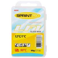 Парафин для лыж SPRINT PRO, LF1 Yellow, от +12 до +1°C, 60 г