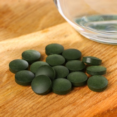 Спирулина органическая в таблетках SPIRULINA, 100 шт., 50 г.