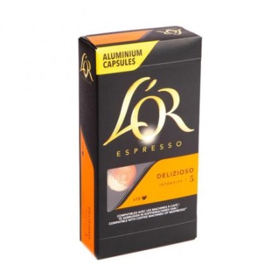 Капсулы кофе L'OR Espress Deliziso 52г