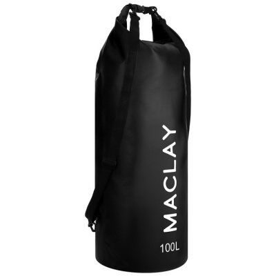 Гермомешок туристический Maclay 100L, 500D, цвет чёрный