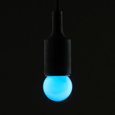 Лампа светодиодная Luazon Lighting "Шар", G45, Е27, 1.5 Вт, для белт-лайта, RGB