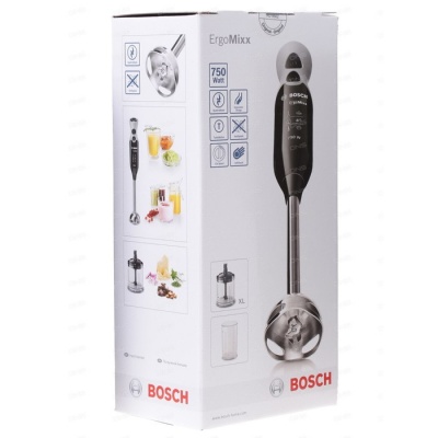 Блендер Bosch MSM 67140, 750 Вт, 12 скоростей, 2 насадки, погружной