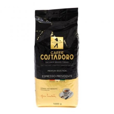 Кофе в зер.COSTADORO ESPRESSO PRESIDENTE 1кг