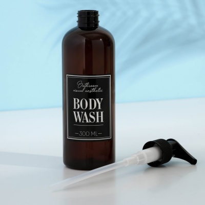 Дозатор для геля для душа «Body wash», 300 мл