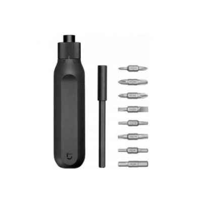 Отвертка Xiaomi Mi Ratchet Screwdriver (BHR4779GL), храповая, реверсивная, 16 в 1, черная