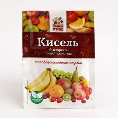 Кисель б/п ОТЛИЧНАЯ КУХНЯ Плодово-ягодный 25г