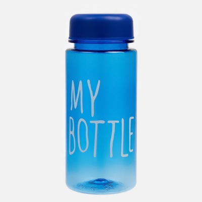 Бутылка для воды "My bottle", 400 мл, 17 х 6 см, микс