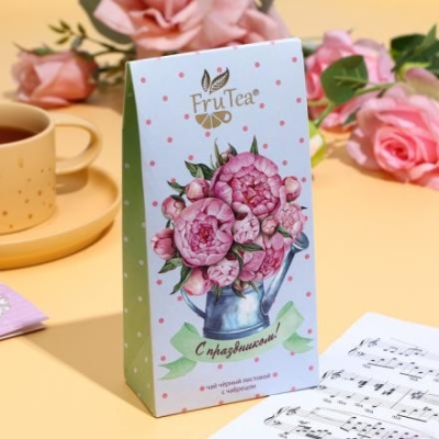 Чай чёрный FruTea с чабрецом "Весенний букет", 50 г