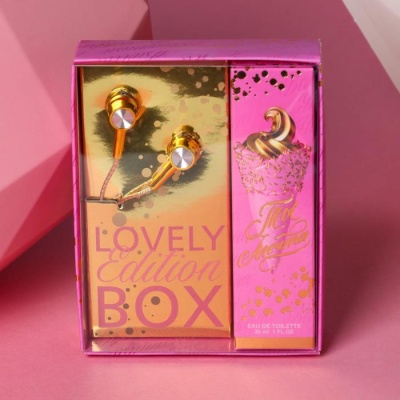 Набор « Lovely box»: парфюм (30 мл), наушники