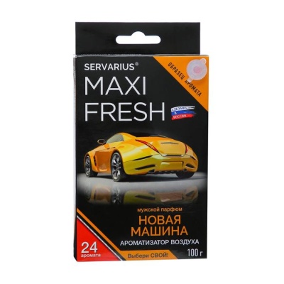 Ароматизатор MAXI FRESH под сиденье гель 100 гр. «НОВАЯ МАШИНА»