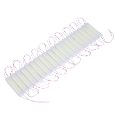 Светодиодный модуль SMD5730, 2,4 Вт, COB, 220 Lm, IP65, 6500K, 12 V БЕЛЫЙ, набор 20 шт.