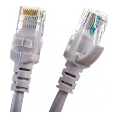 Патч-корд DORI, UTP 4 кат., RJ-45(m)-RJ-45(m), 2 м, серый