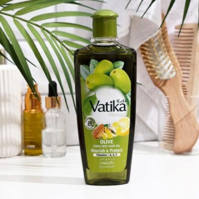 Масло для волос Vatika Olive Enriched обогащённое оливой, 200 мл