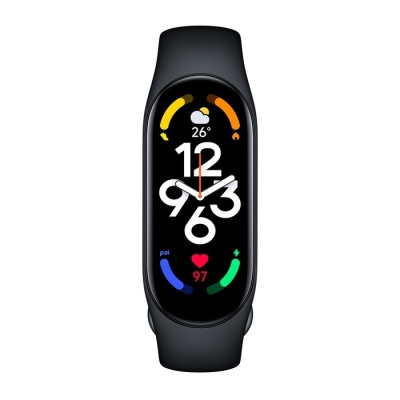 Фитнес-браслет Xiaomi Mi Smart Band 7, 1.62", Amoled, BT5.2, 180 мАч, чёрный