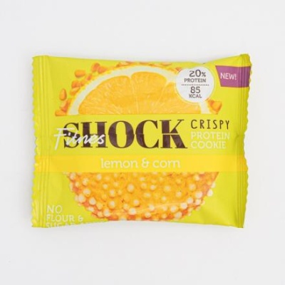 Печенье FitnesShock CRISPY Лимон-кукуруза 30 г