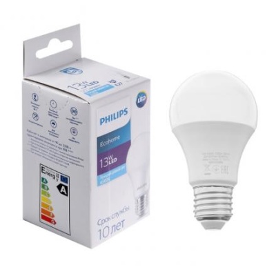 Лампа светодиодная Philips Ecohome Bulb 865