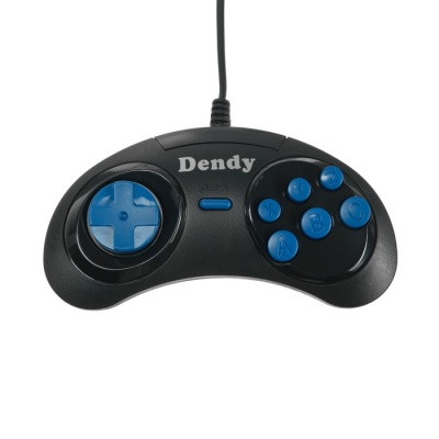 Геймпад для Dendy 8-bit, 9pin (узкий разъем), 2 шт в комплекте, черный