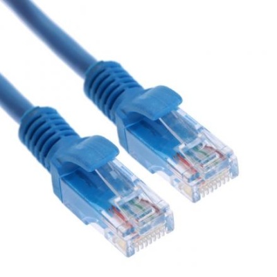 Патч-корд Cablexpert PP12-2M/B, UTP 5е кат., RJ-45(m)-RJ-45(m), 2 м, синий