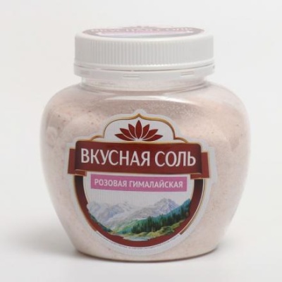 Вкусная соль Costa Del гималайская пищевая розовая 400г