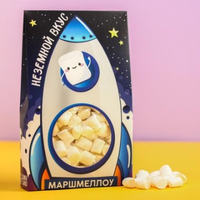 УЦЕНКА Маршмеллоу в коробке «Неземной вкус», 50 г.