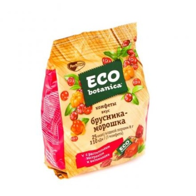 КОНФ ВЕС Eco botanica вкус брусника морошка с растительным экстрактом и_витам фас200 г