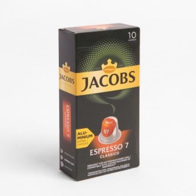 Капсулы кофе Jacobs 10ш/Espresso 7 Classico