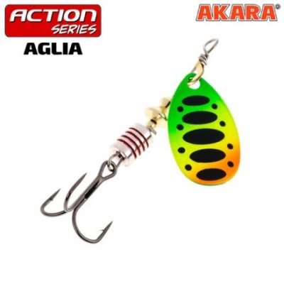 Блесна вращающаяся Akara Action Series Aglia 1