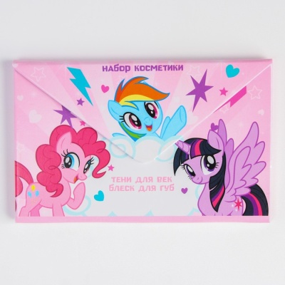 Набор косметики My Little Pony, тени 5 цв по 1,3 гр, блеск 5 цв по 0,8 гр