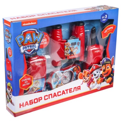 Набор спасателя, Рации бинокль, компас, Paw Patrol