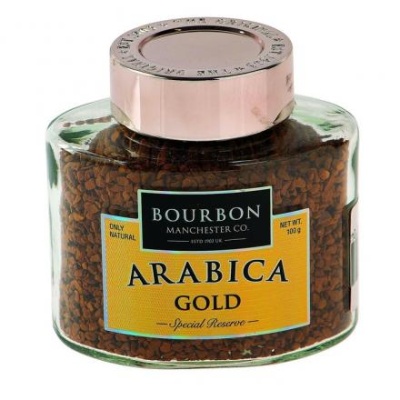 Кофе раств.Bourbon Arabica Gold 100г/ст.б/МЭ