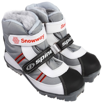 Ботинки лыжные SPINE Baby 103, SNS, искусственная кожа, цвета микс, размер 30-31