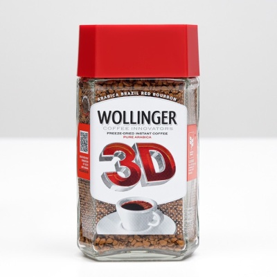 Кофе WOLLINGER 3D в банке, 95 г