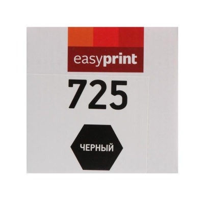 Картридж EasyPrint asyPrint LC-725 U ( LBP3010/6000/P1005/P1102), для Canon, чёрный, с чипом