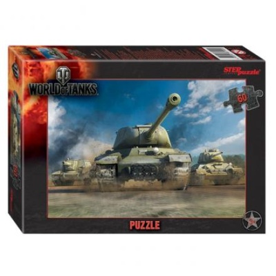 Пазл World of Tanks, 60 элементов