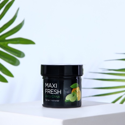 Ароматизатор MAXI FRESH банка 100 гр. «СОЧНЫЙ ЦИТРУС»