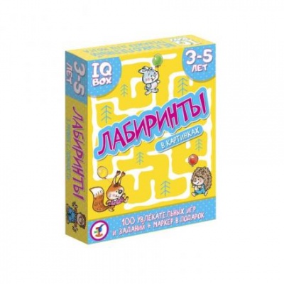 Лабиринт IQ Box, 3-5 лет