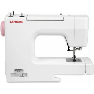 Швейная машина Janome Pink 25, 60 Вт, 25 операций, автомат,бело-розовая