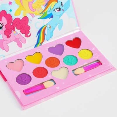 Набор косметики My Little Pony, тени 5 цв по 1,3 гр, блеск 5 цв по 0,8 гр