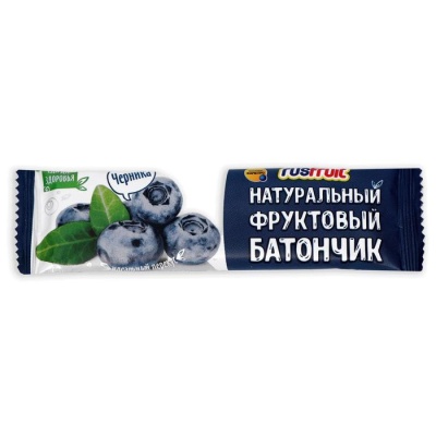 Фруктовый батончик Черника, 30 г