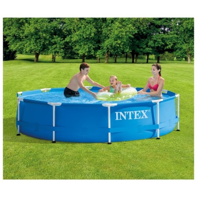 Бассейн каркасный Metal Frame Pool, круглый, 305 х 76 см, от 6 лет, 28200NP INTEX