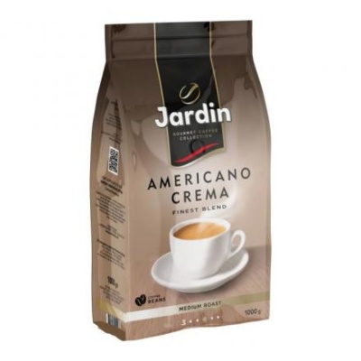 Кофе в зер.Jardin Americano Crema 1кг