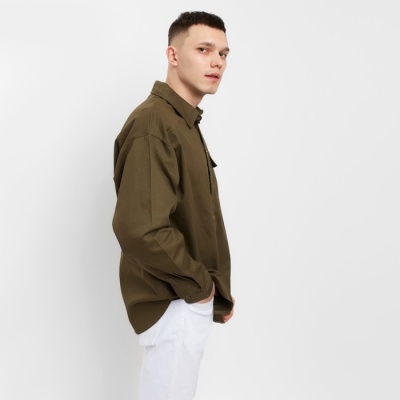 Рубашка мужская MIST oversize р.56, хаки