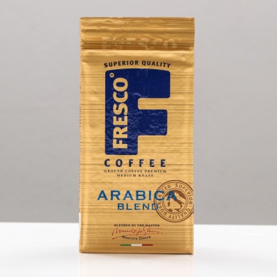 Кофе FRESCO Arabica Blend 250г, молотый, вакуумная упаковка